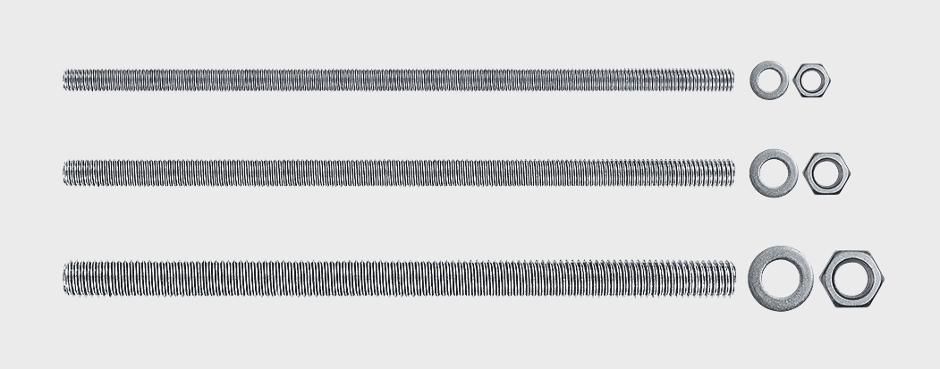 <b>BIT-S</b> Шпилька резьбовая 1000 мм (DIN 975, DIN 976)